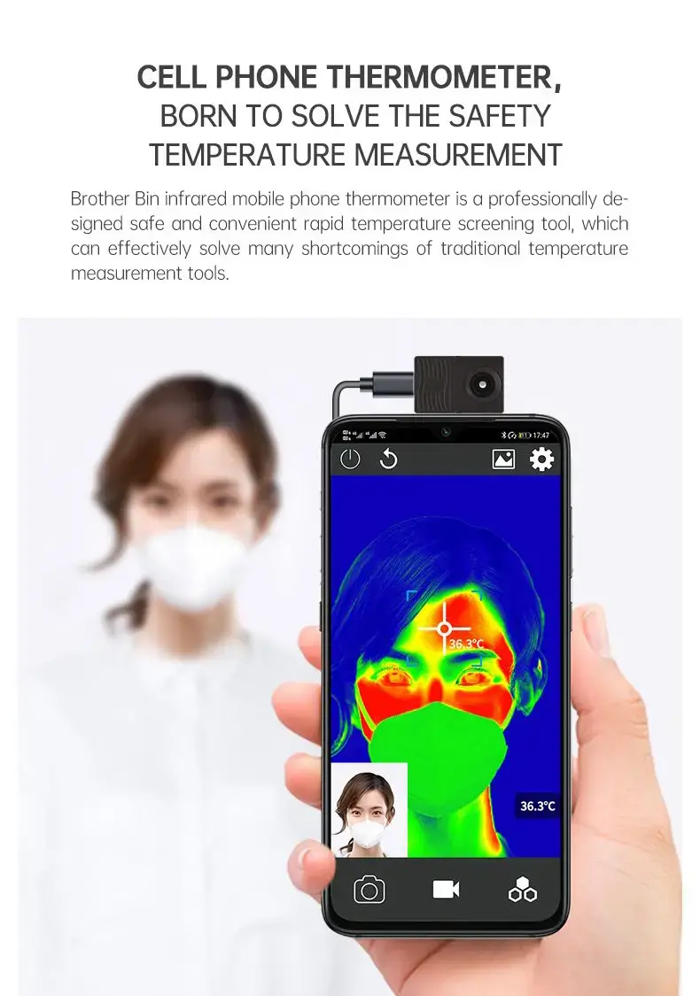 Portable infrared body thermal detection equipment-CK vision
