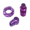 purple Anodized Precision CNC Machining Parts
