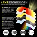 5 lens cycling sunglasses
