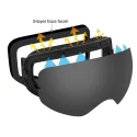 black polarized ski goggles 01