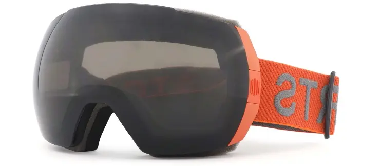 Interchangeable spherical ski goggles UV protection
