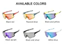 Interchangeable polarized mens fishing sunglasses05