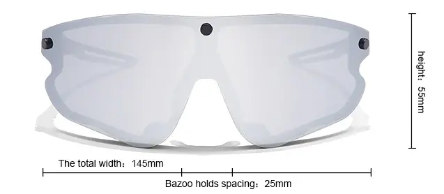 Magnetic easily interchange sport sunglasses