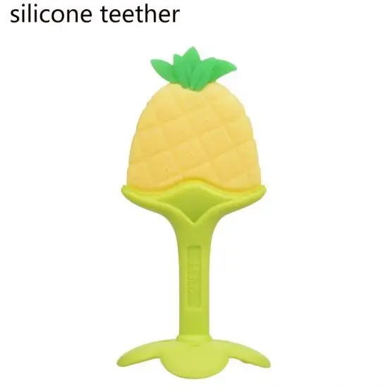 Cute Fruit Silicone Teether 
