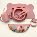 Silicone dinner set baby