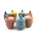 Silicone baby sippy cup