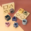 Silicone Geometry Stacking Toy