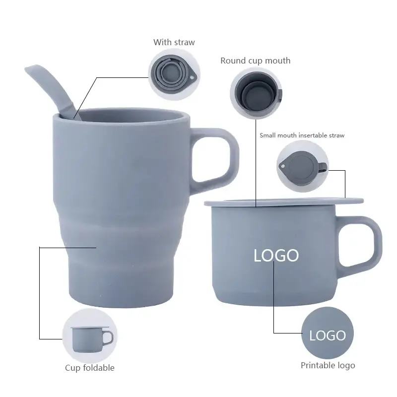Silicone Water Mug Cup factory