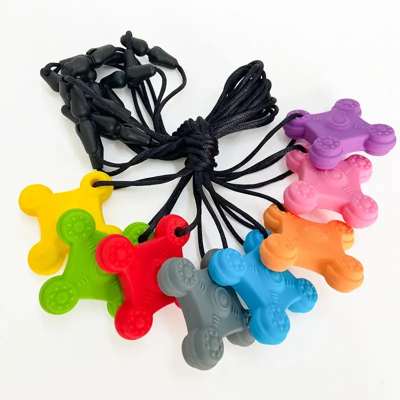 Silicone teether