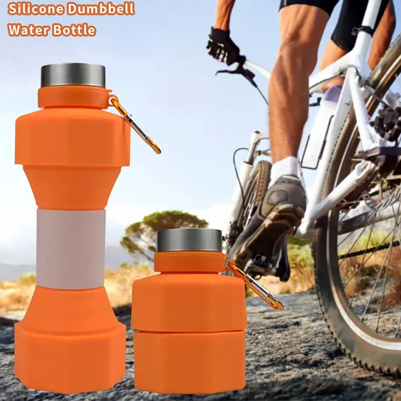  Silicone Collapsible Water Bottle