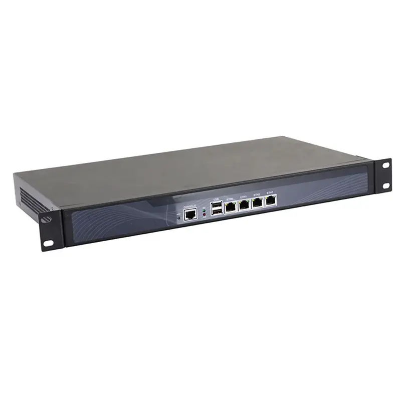 1U Network Appliance pfSense Firewall Intel Atom D525 4 LAN