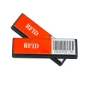Anti-metal RFID bookshelf tag for library management system