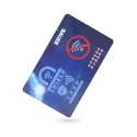RFID shielding card for credit bank card protection