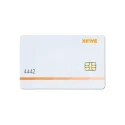 High quality plastic smart card custom printing contact ic card rfid chip SLE5542/ SLE5528 blank card