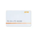 FeliCa Lite s standard IC chip card rfid smart white card 13.56mhz repaid card