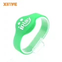 RFID wristband supplier NFC payment silicone wristband programmable rfid chip bracelet price