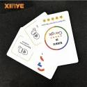 Google review business nfc chip ntag213 ntag215 ntag216 rfid card carte custom logo