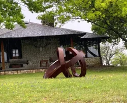 Garden rusty Corten Steel Sculpture