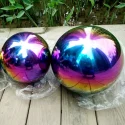 4” /100mm Multi-Color Stainless Steel Sphere - Reflective Gazing Ball