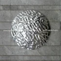 48 inch Interior home decoration stainless steel round watermark wall sculpture