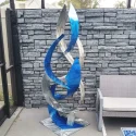 Abstract Design Outdoor Garden Decoration Stainless Steel Sculpture