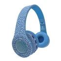 On Ear Bluetooth Wireless Headphone With Glowing LED Light and Crackle Surface Finish