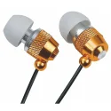 3.5mm Wired In-Ear Earphones Electroplating Earbuds