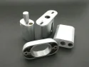 Die casting curved surface brushed door lock accessories