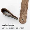 leather door handles