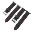 New Sport Soft Ventilate Durable Silicone Watch Straps 38mm 40mm 41mm 42mm 44mm 45mm Suitable For Whole Series Apple Watch
