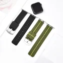 New Colorful Elastic Wristbands For Apple Watch Se 7 6 5 38 40 42 44mm Fabric I Watch Straps Nylon Watch Loops Fashion Pieces