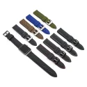 Hot Military Silicone Wristbands For Apple Watch Sports Breathable Rubber I Watch Band 7 6 5 4 3 2 1 42 44mm Rubber Watch Strap