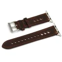Color Change Rally Premium Full Grain Leather Watch Bands For Apple Watch Strap 38 40 42 44