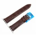 Luxury Crocodile Genuine Leather Watch Band For Apple Watch Strap 38 Mm 42 Mm 40 Mm 44 Mm