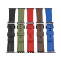 New Designed Wholesale Classic Sport Waterproof Fkm Watch Straps For Whole Apple Watch Series 38mm 40mm 41mm 42mm 44mm 45mm