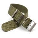 Best Quality Green Nylon Watch Bands For Tudor Nato Strap 22mm 20 Mm