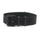 Wholesale 20mm 22mm Pvd Black Nylon Nato Seatbelt Watch Band Strap