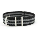 Wholesale High End Stainless Steel Buckle Nato 20 22 James Bond Nylon Watch Band Strap