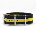 Strengthen Leather Holes Fabric Wrist Bracelet Watchband 22mm High Quality Nylon Seatbelt Nato Watch Strap