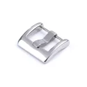 Brushed Stainless Steel Watch Buckle For Leather Strap