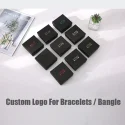 Ready To Ship Kraft Paper Jewelry Box Custom Logo Bracelet Packaging