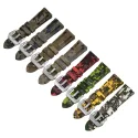 Yunse 20mm 22mm 24mm 26mm Sport Camo Silicone Watchband Camouflage Rubber Watch Strap For Panarai Watch