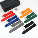 Hotsale 19mm 21mm 24mm Rubber-b Curved Watchbands 20mm 22mm Silicone Rubber Watch Straps
