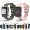 Soft Silicone Watch Womenstrap replacement band Strap for Apple watch