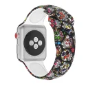 2021 Halloween colorful Skull Printed Silicone Strap for Apple Watch Band 44mm