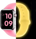 Glow in Dark Luminous Silicone Watch Strap Replacement Band For iWatch