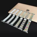2022 38 40 41 42 44 45mm Business Casual Alloy Resin Watch Band For iwatch Series Apple Compatible Watchbands