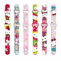 Hello kitty printed silicone Apple watch band for Apple iwacth S7 Apple watch series2 / 3 / 4 / 5 / 6 / SE watch band