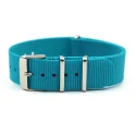 Turquoise 304 Stainless Steel Buckle 3 Rings Nato Nylon Watchband 18mm 20mm 22mm Nato Watch Strap