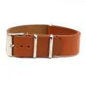 Brown Oil Waxed Top Grain Leather Watch Band Strap All Sizes18mm 20mm 22mm &amp; 24mm Nato Leather Watch Bands